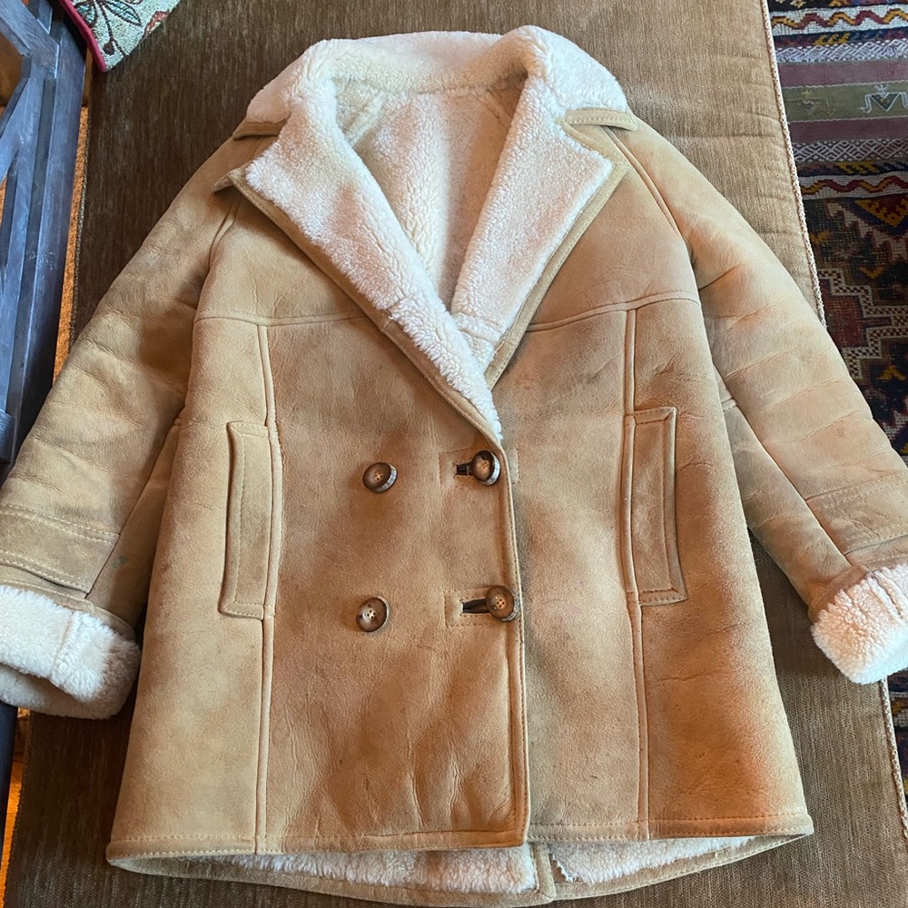 French Creek Sheep &Wool Company 100% leather/ Suede/ Shearling Heavy  duty